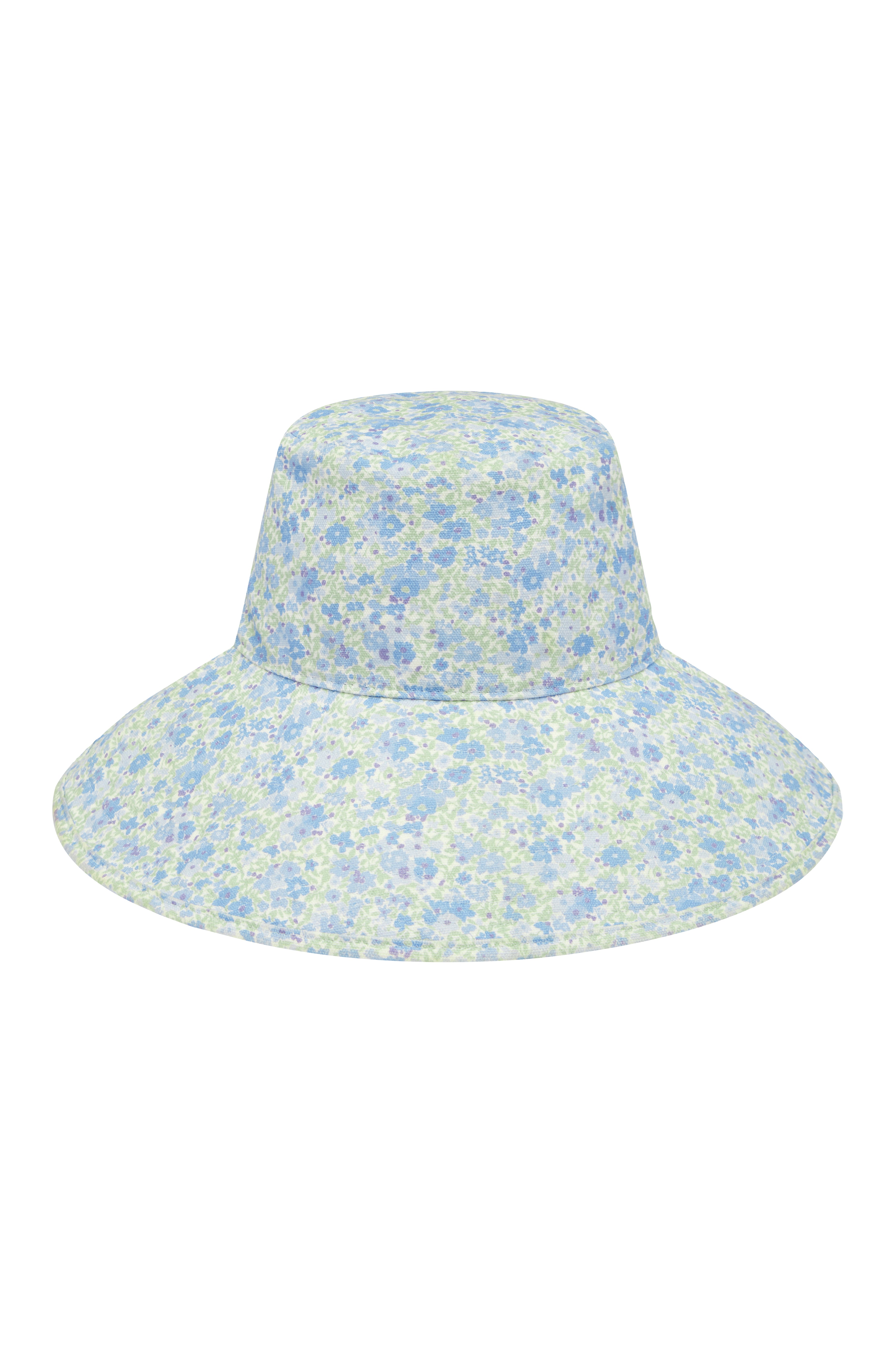 Bucket Hat in Monet Blue x PALM Swimwear – Casa Del Sol