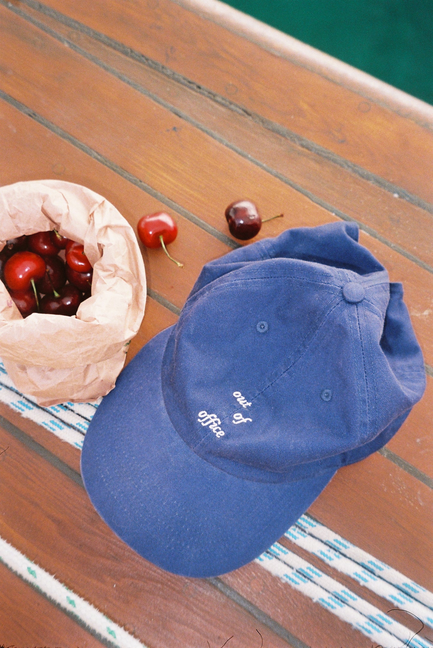 
                  
                    Out Of Office Cap - Navy + Cream
                  
                