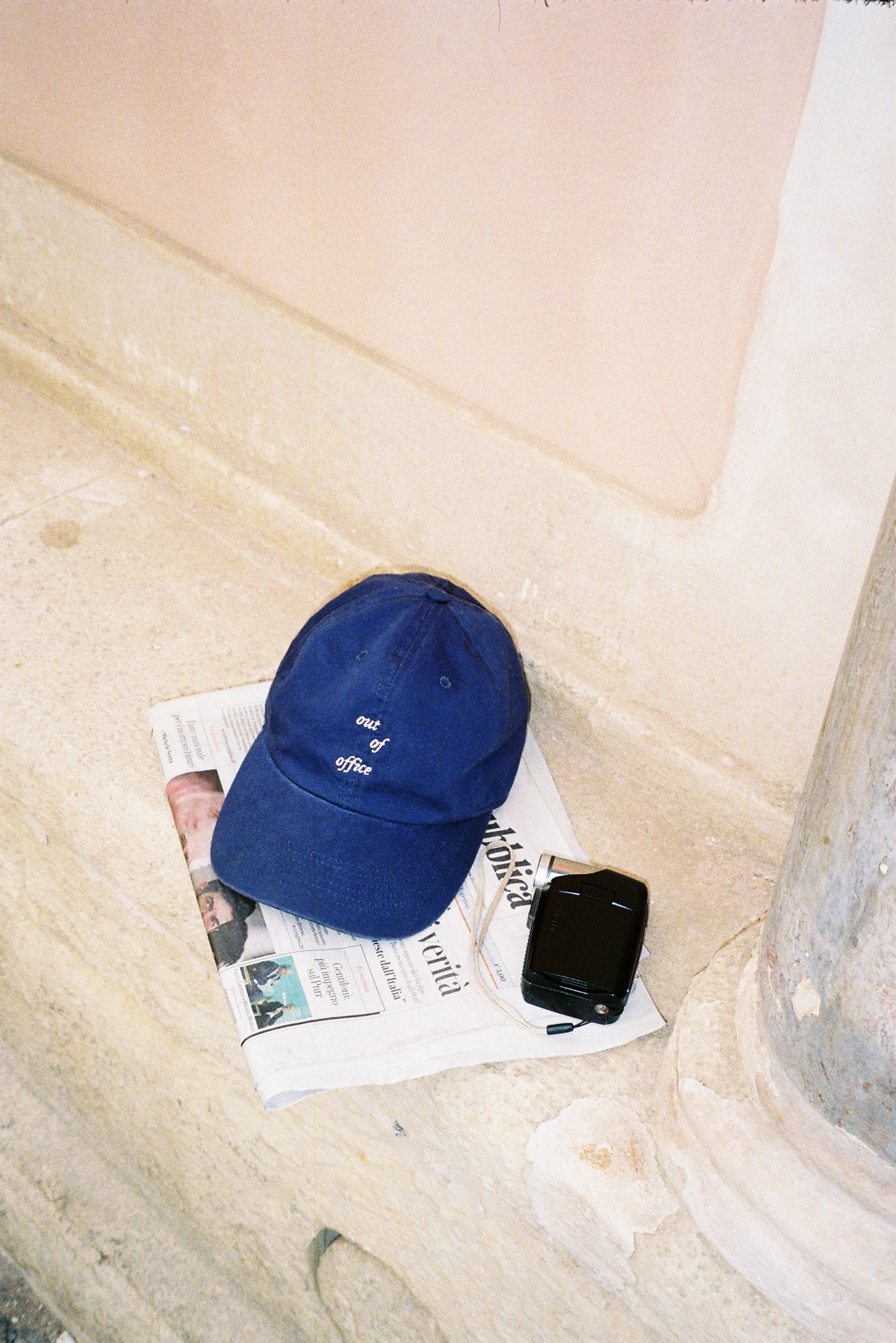 
                  
                    Out Of Office Cap - Navy + Cream
                  
                